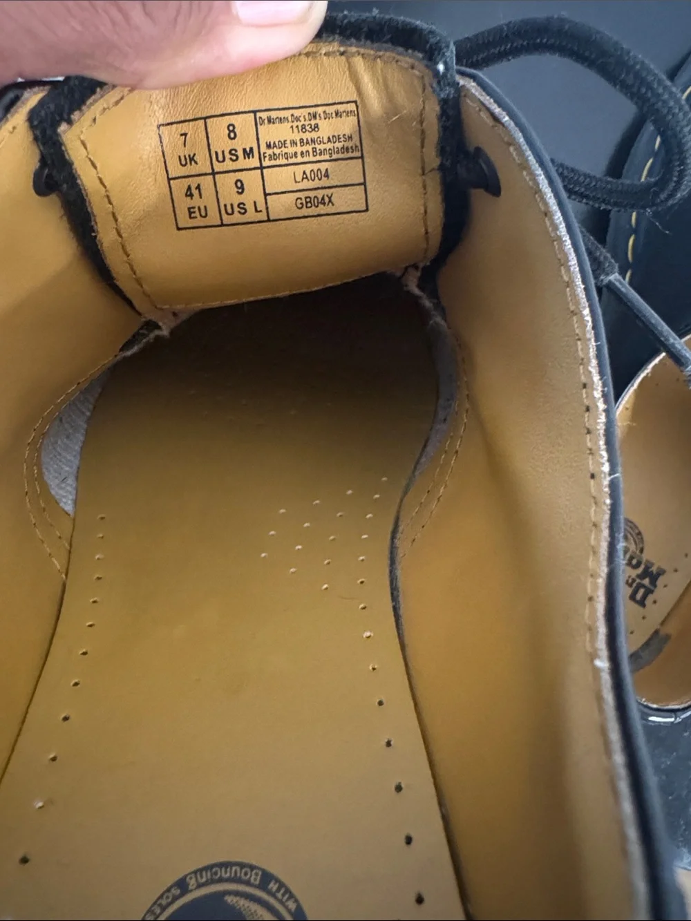 Dr Martens 1461 Leather Oxfords size 8M